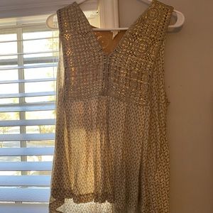 Green Free People tank top